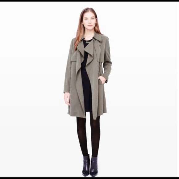 Club Monaco Lindy Trench in olive - Picture 6 of 6